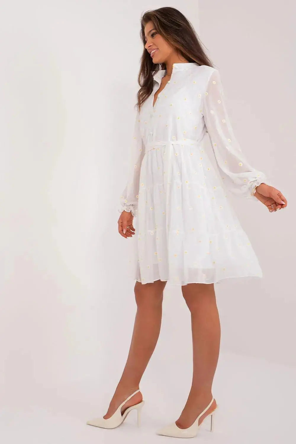 Lakerta elegance and comfort floral pattern cocktail dress