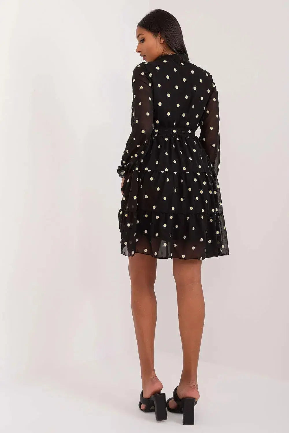 Lakerta elegance and comfort floral pattern cocktail dress