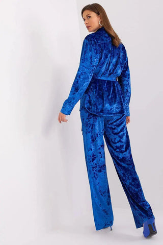 Lakerta velour shirt with pants