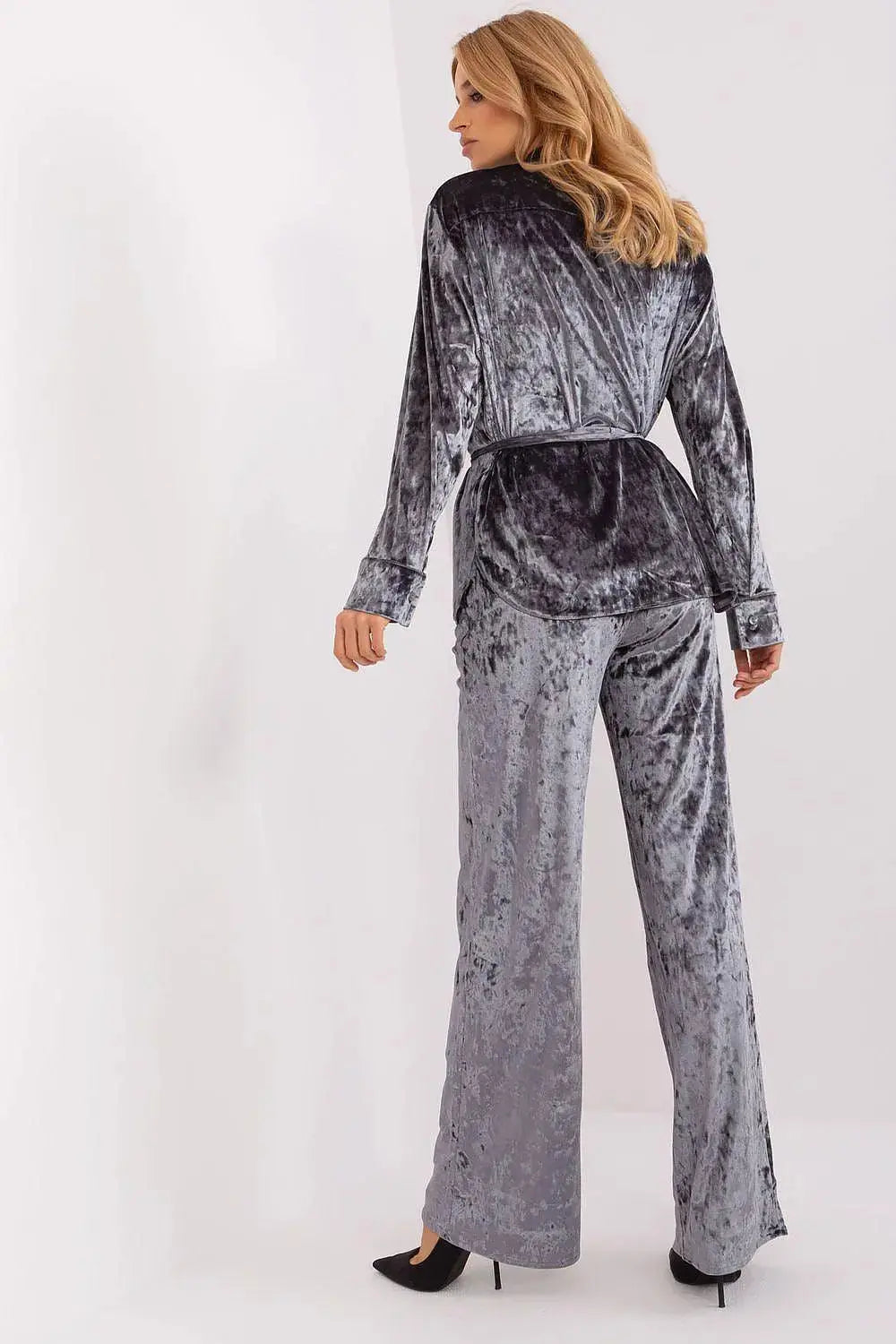 Lakerta velour shirt with pants