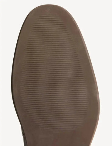 Leather Saddle Slip-On Loafers