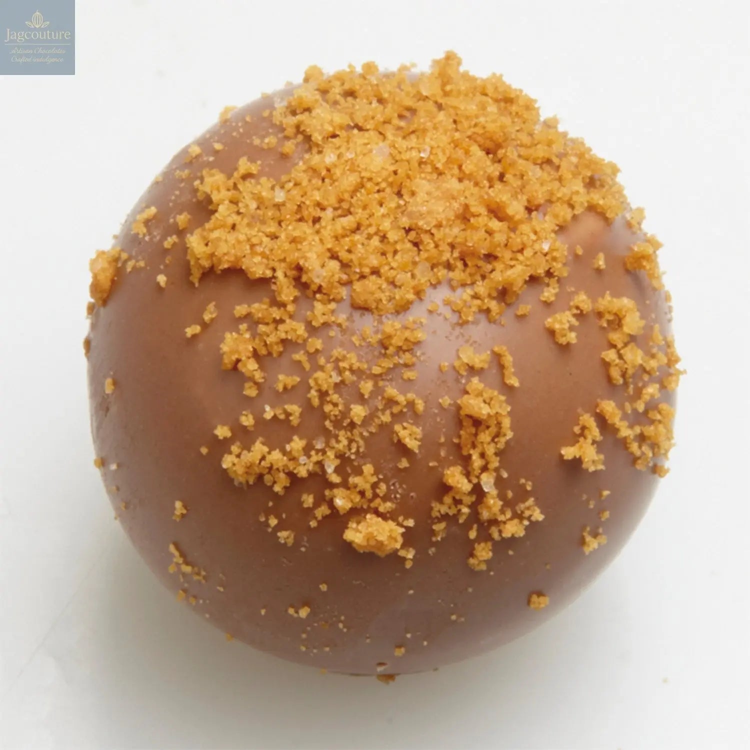 Lenart - milk chocolate with a spiced biscuit praline 15.2g - Jag Couture Chocolates