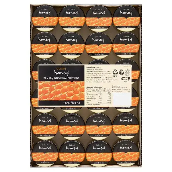 Lichfields Clear Honey 24 x 28g