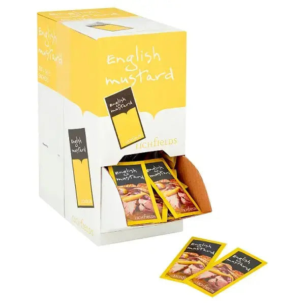 Lichfields English Mustard 200 x 5g