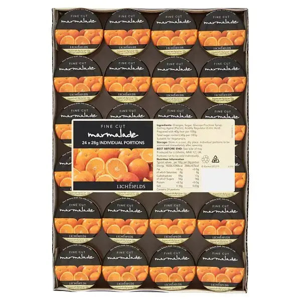 Lichfields Fine Cut Marmalade 24 x 28g