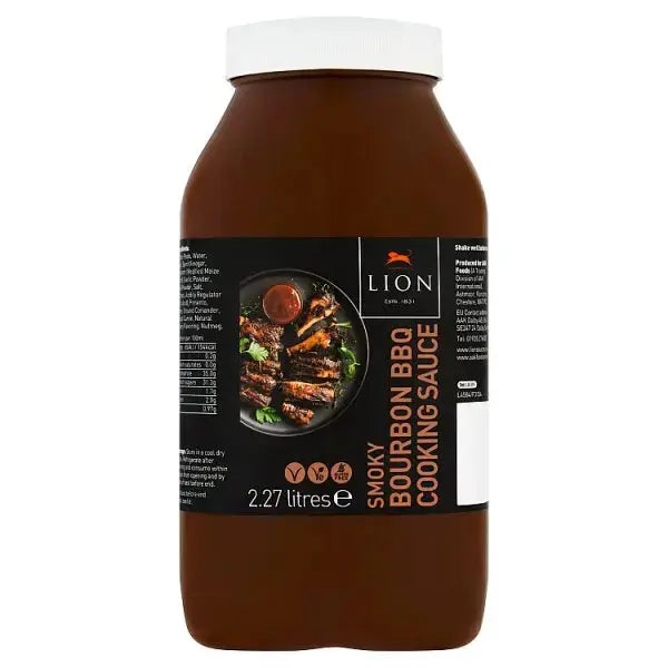Lion Smoky Bourbon BBQ Cooking Sauce 2.27 Litres