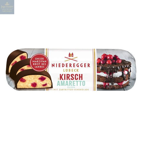 Loaf of the year - Kirsch amaretto cake flavoured dark chocolate covered marzipan loaf - Jag Couture Chocolates