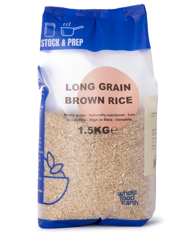 Long Grain Brown Rice - Stock & Prep - 1.5kg