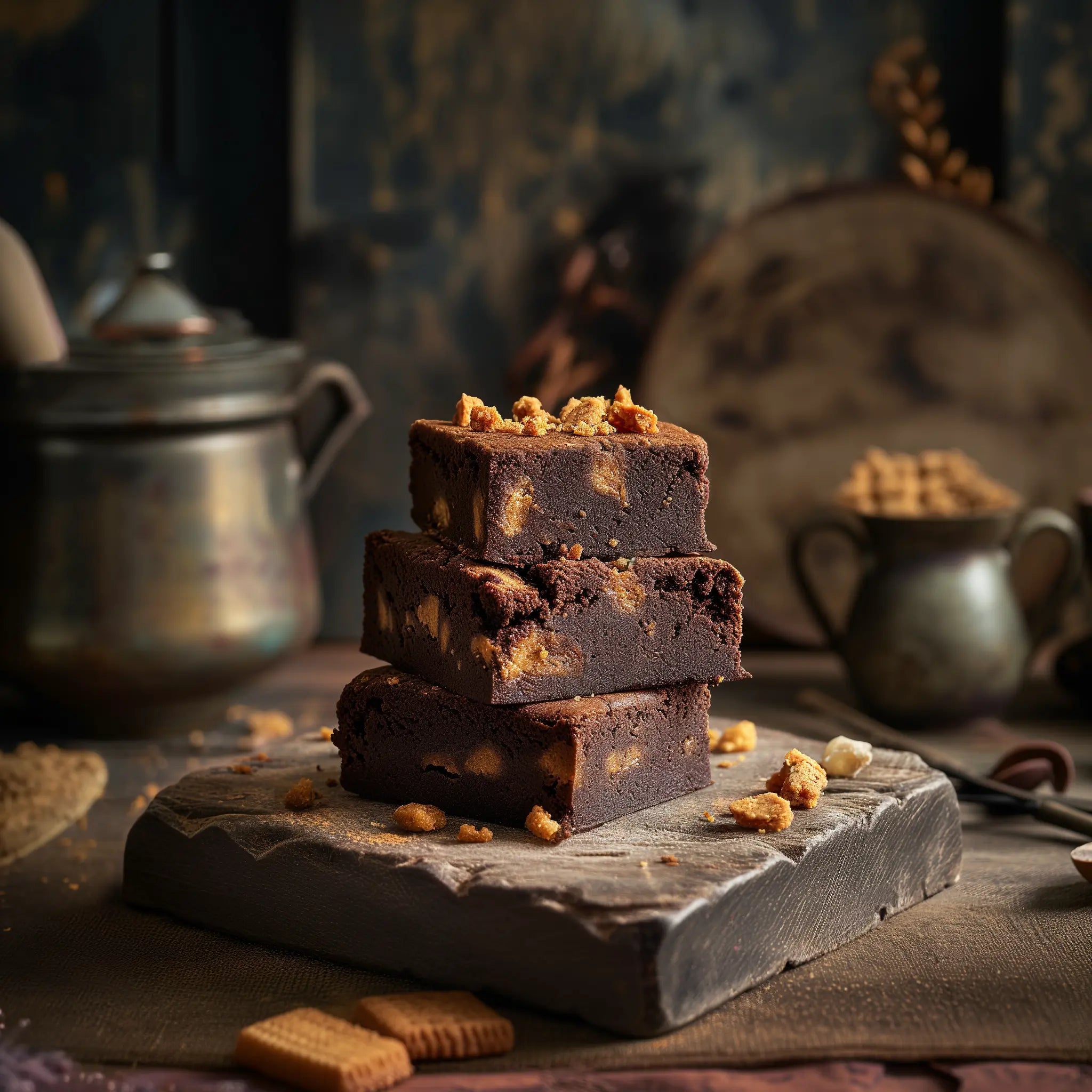 Lotus Biscoff Brownie Box