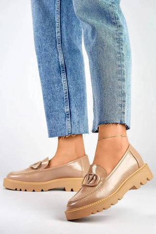 PRIMO chic, comfort and modern elegance beige shade Semi-boots