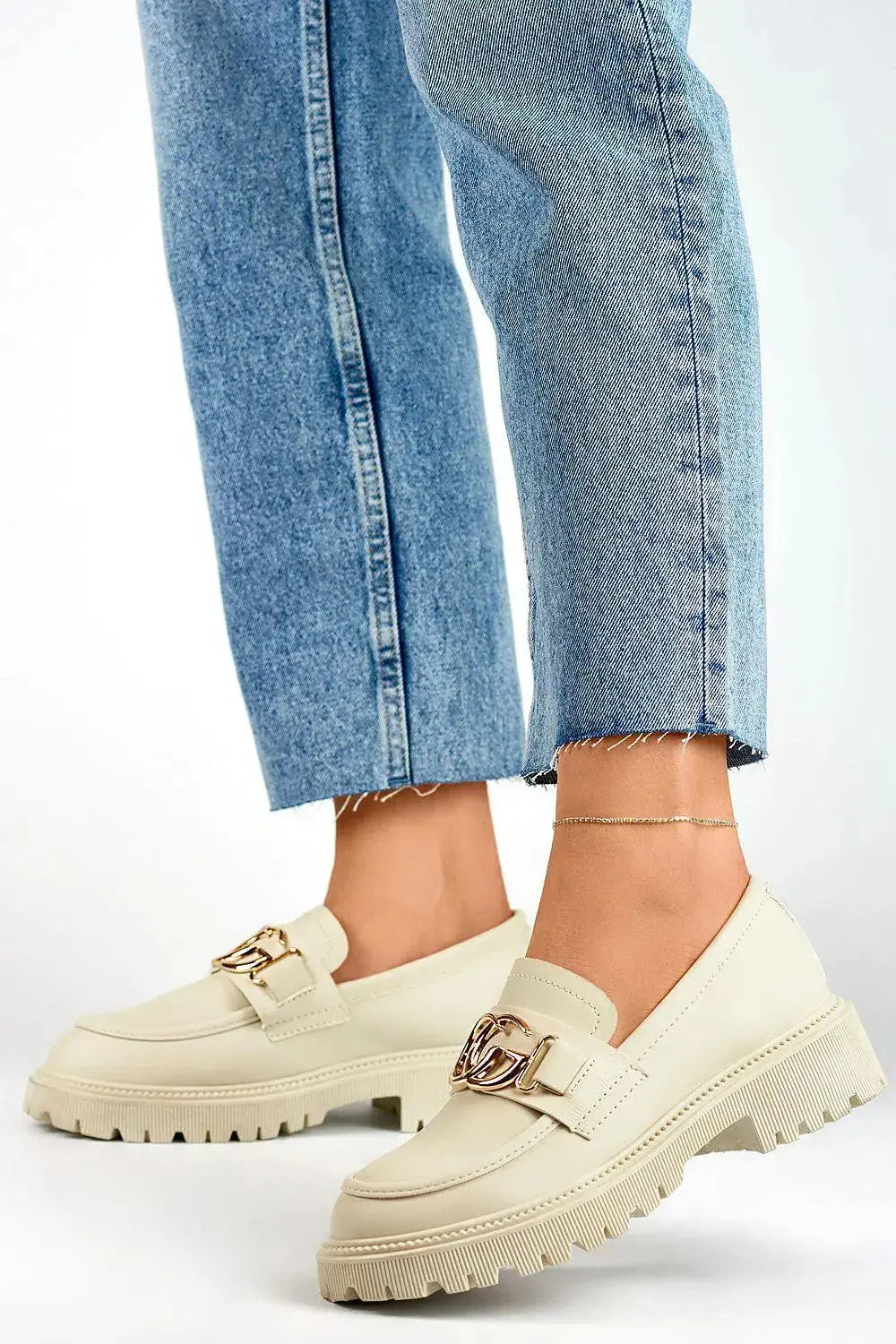 PRIMO elegance muted beige shade semi-boots