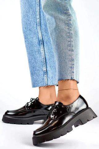 PRIMO elegant shade of black semi-boots