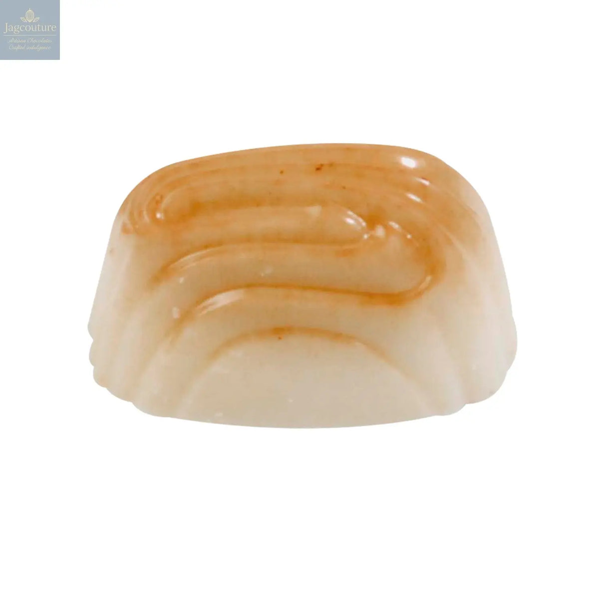 Lucas - coconut cream in white chocolate 13.8g - Jag Couture Chocolates