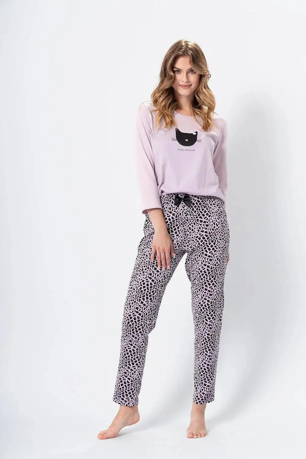 M-Max comfortable sleeping blouse and long pant pajamas