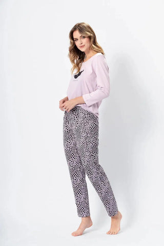M-Max comfortable sleeping blouse and long pant pajamas