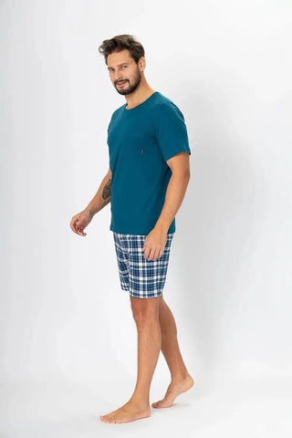 M-Max high quality cotton knit fabric men's pajamas