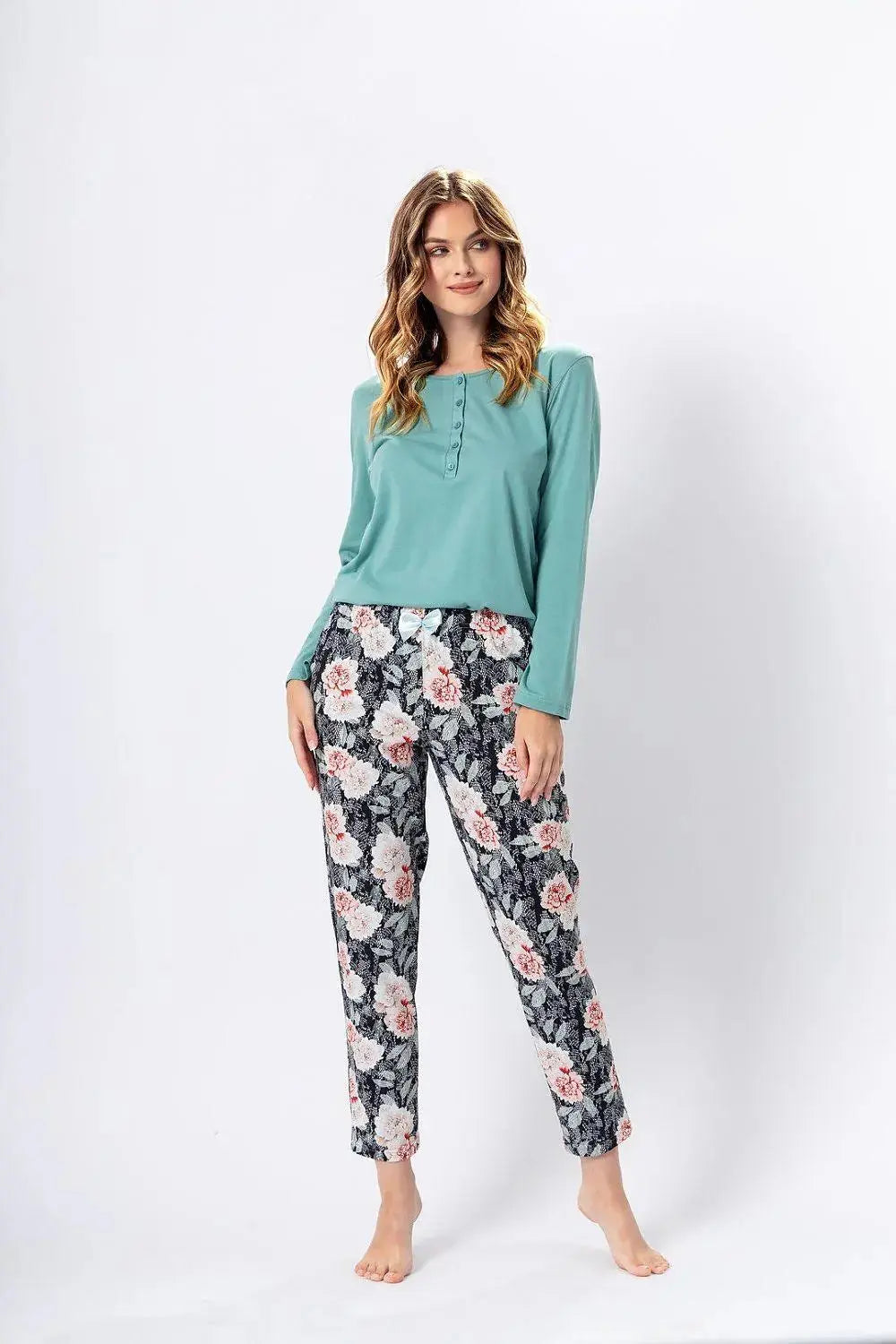 M-Max high quality pants and blouse womens pajamas