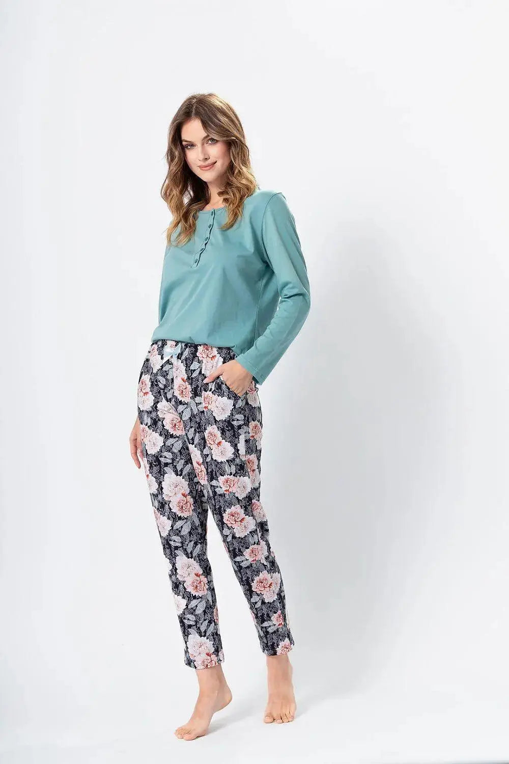 M-Max high quality pants and blouse womens pajamas