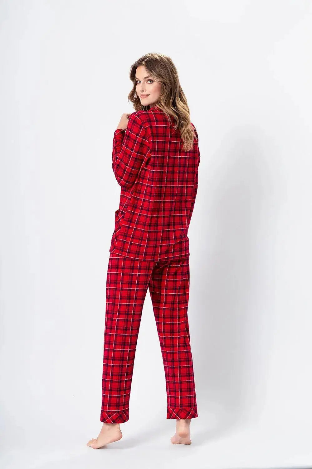 M-Max juicy red shirt and pant night pajamas