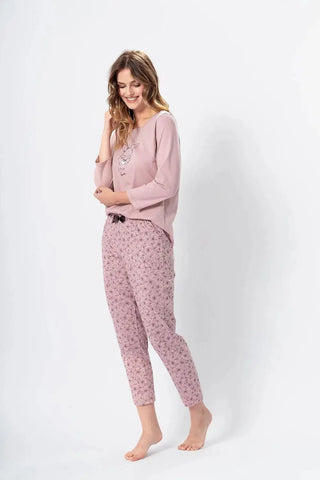 M-Max pastel colors pants and blouse pajamas