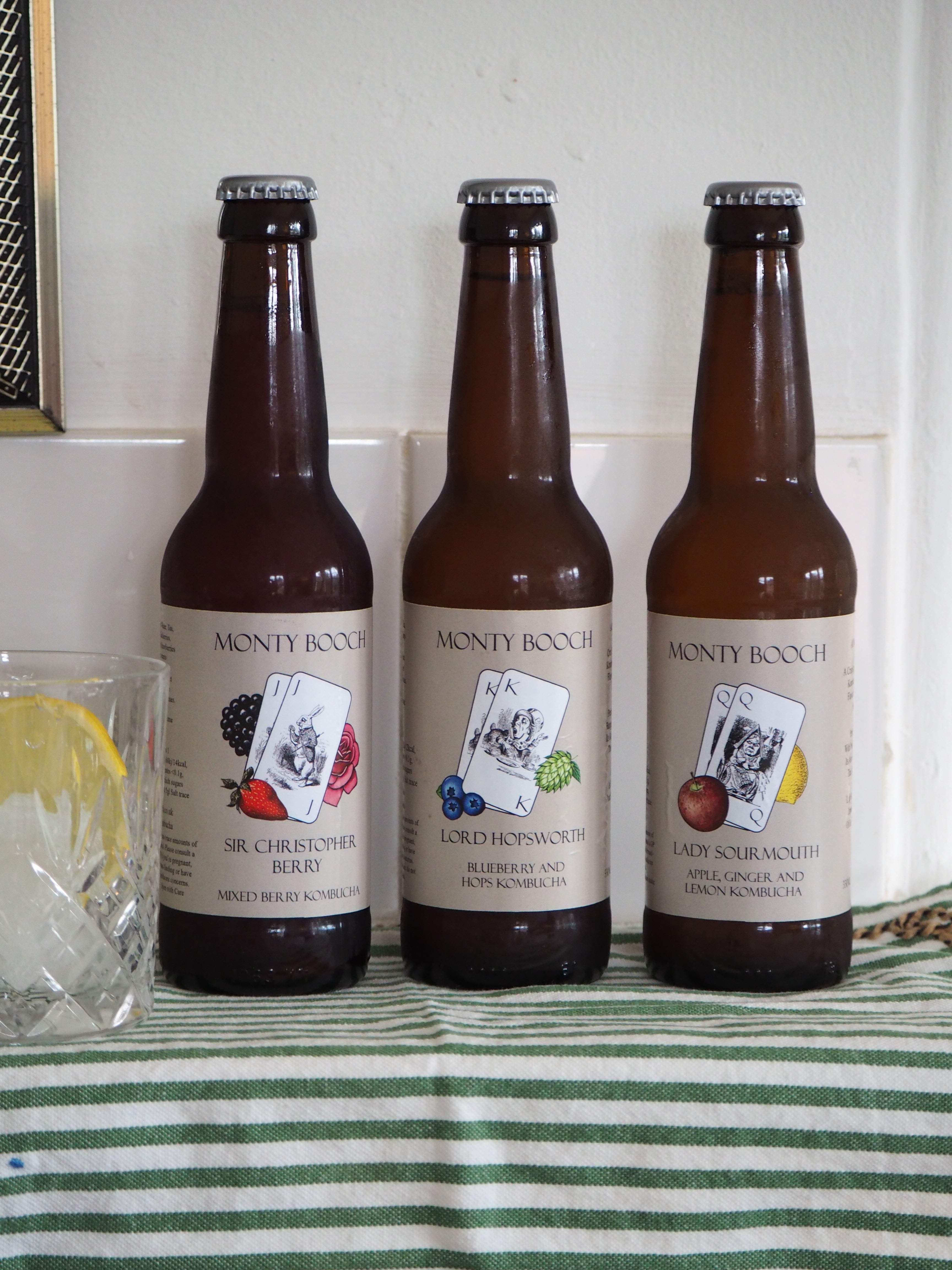 Mixed Case of Raw, Unfiltered Kombucha 330ml (12 Pack)