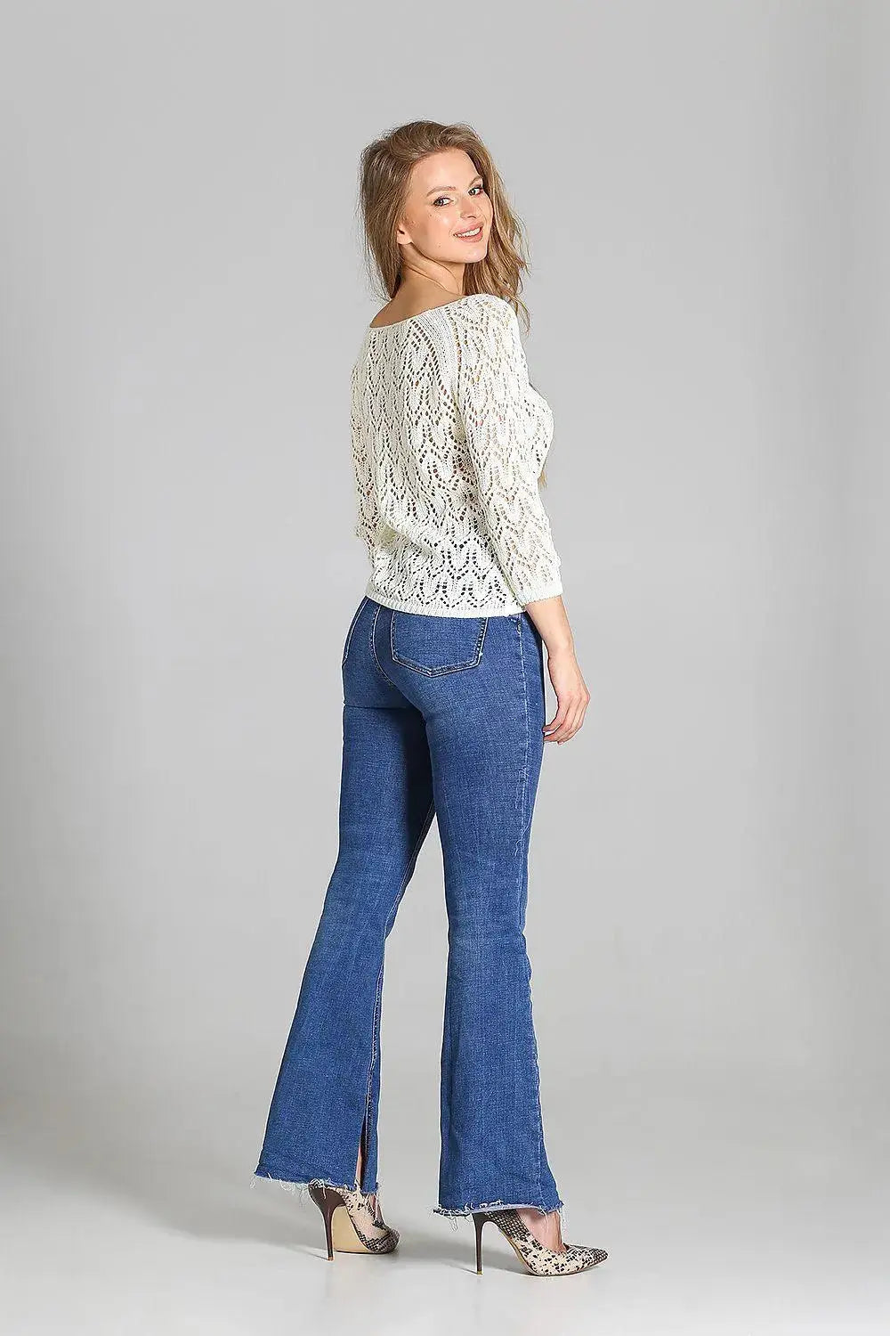 MKM knitted finest lace blouse