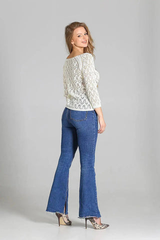 MKM knitted finest lace blouse