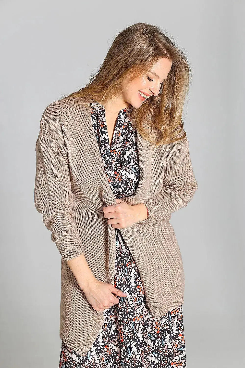 MKM simple cut cardigan, coat