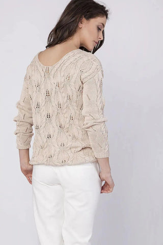 MKM sporty elegance stylizations knitted sweatshirt