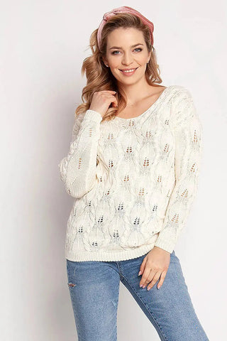 MKM sporty elegance stylizations knitted sweatshirt