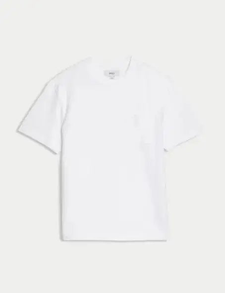 Pure Cotton Midweight Pocket T-shirt