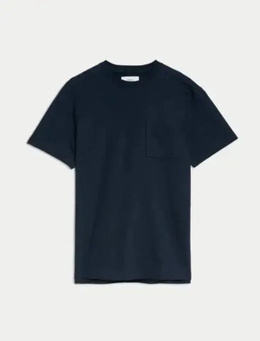 Pure Cotton Midweight Pocket T-shirt