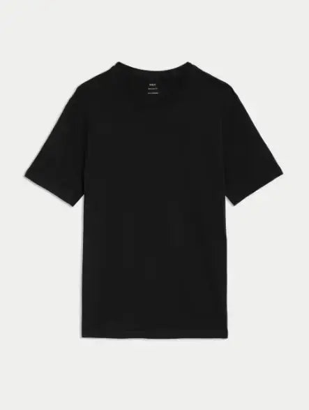 Regular Fit Pure Cotton Crew Neck T-Shirt