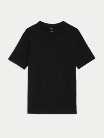 Regular Fit Pure Cotton Crew Neck T-Shirt