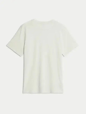 Regular Fit Pure Cotton Crew Neck T-Shirt
