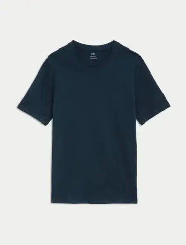 Regular Fit Pure Cotton Crew Neck T-Shirt
