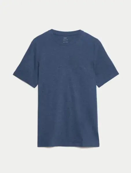 Regular Fit Pure Cotton Crew Neck T-Shirt