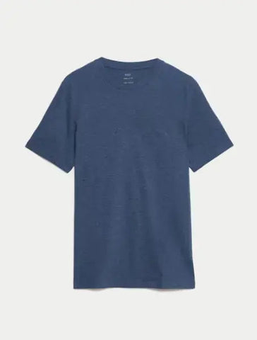 Regular Fit Pure Cotton Crew Neck T-Shirt