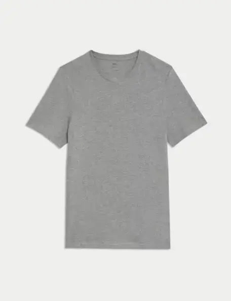 Regular Fit Pure Cotton Crew Neck T-Shirt