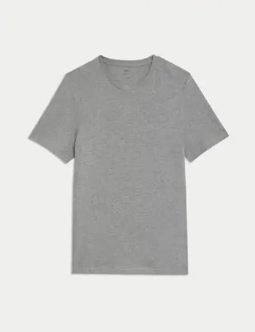 Regular Fit Pure Cotton Crew Neck T-Shirt