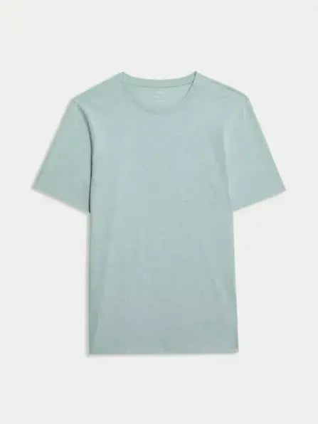 Regular Fit Pure Cotton Crew Neck T-Shirt