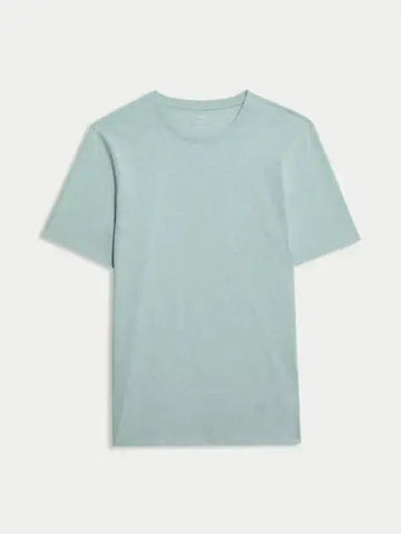 Regular Fit Pure Cotton Crew Neck T-Shirt