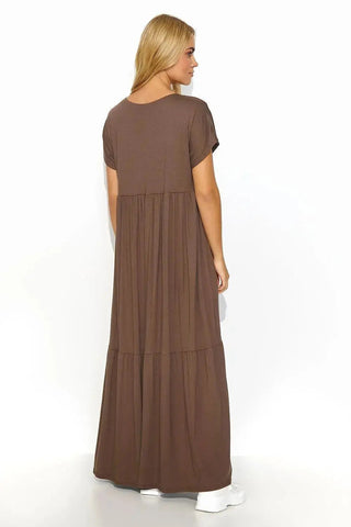 Makadamia airy, casual and fashionable maxi dress