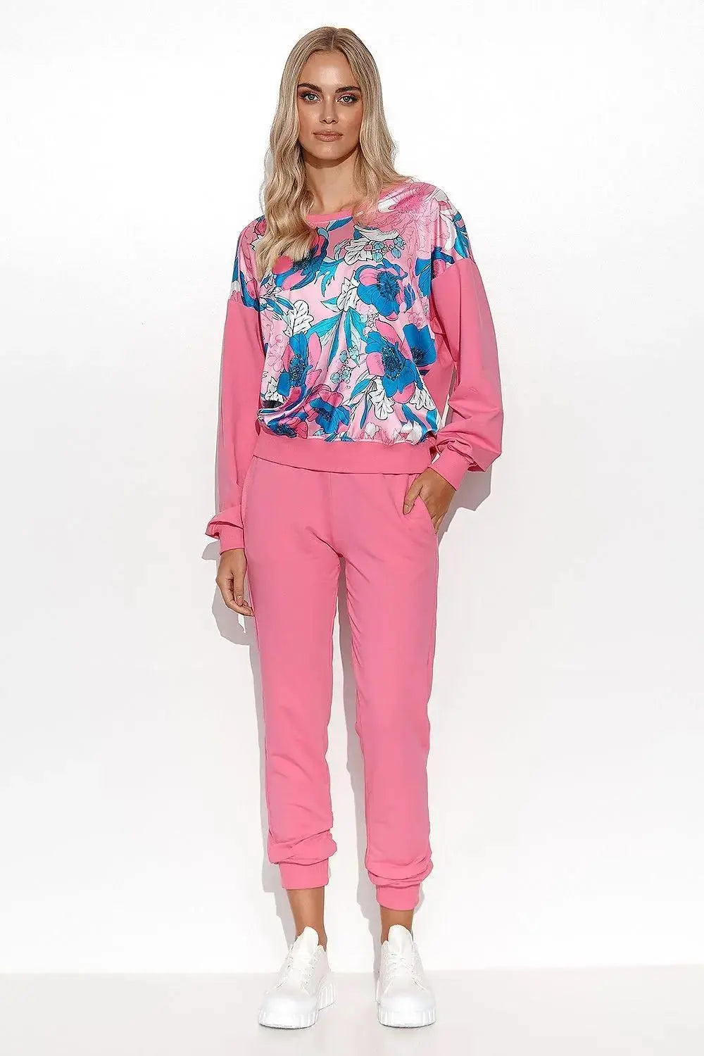 Makadamia beautiful printed womens tracksuit