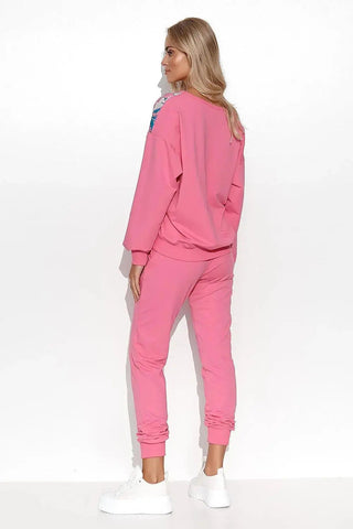 Makadamia beautiful printed womens tracksuit