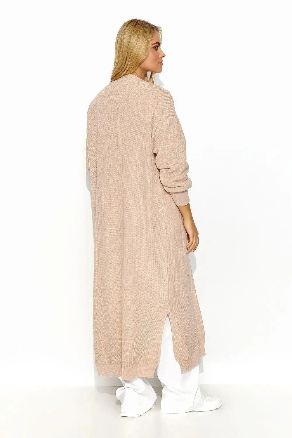 Makadamia long unbuttoned cardigan