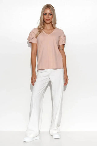 Makadamia stylish womens blouse