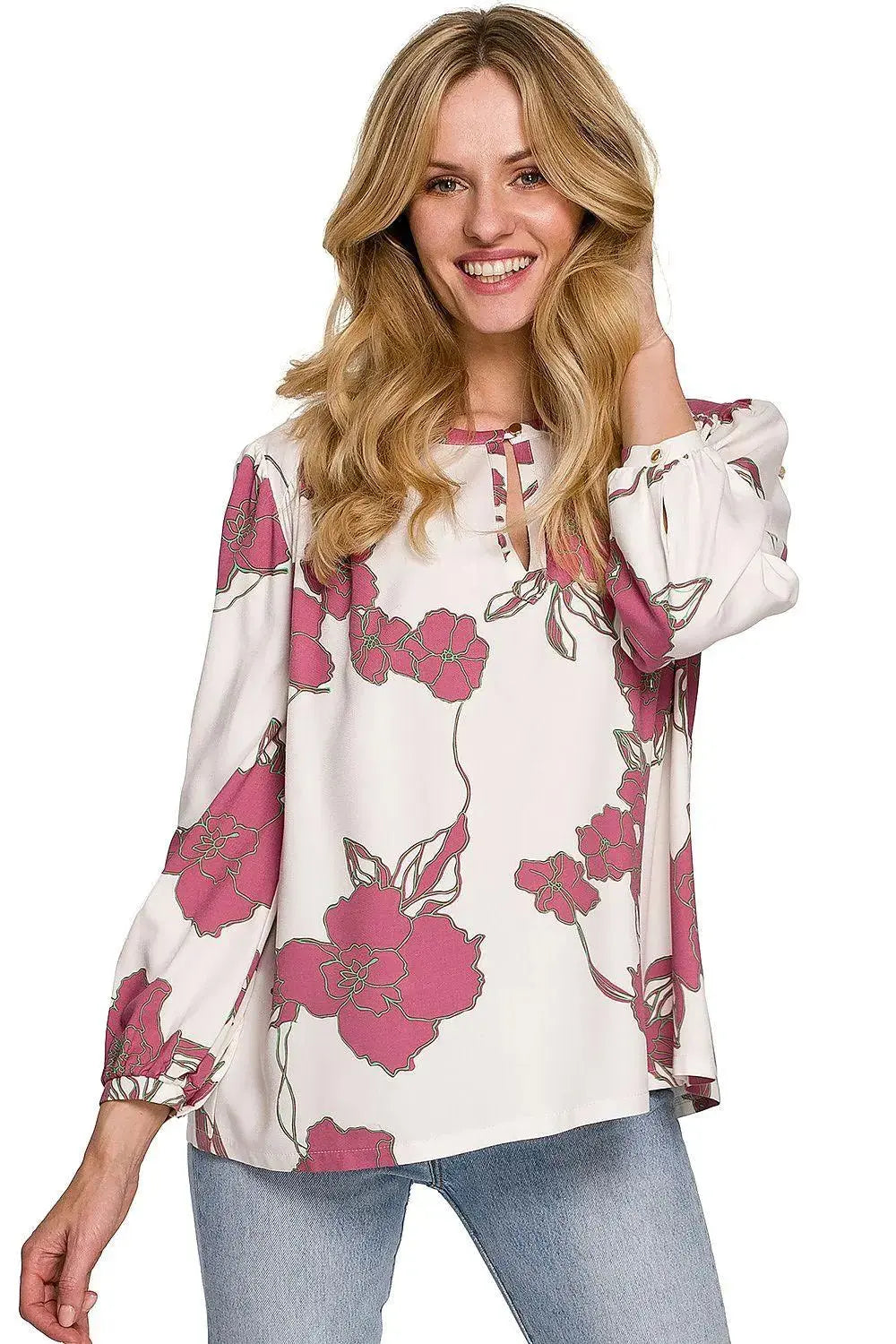 Makover viscose fabric blouse