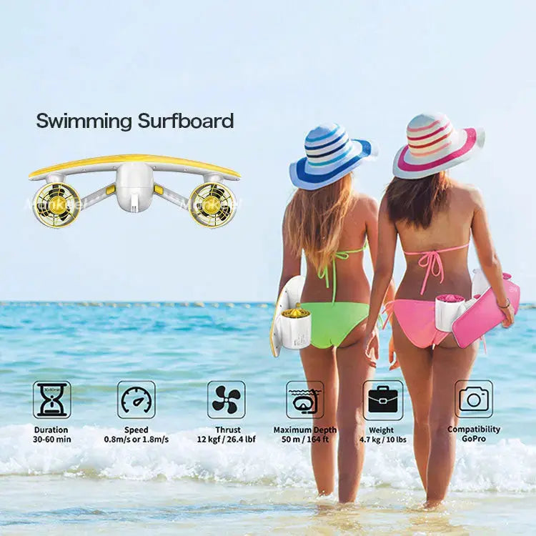 Mankeel W7 Sea Scooter 500W/480W Swimming Jet Board Electric Surfboard