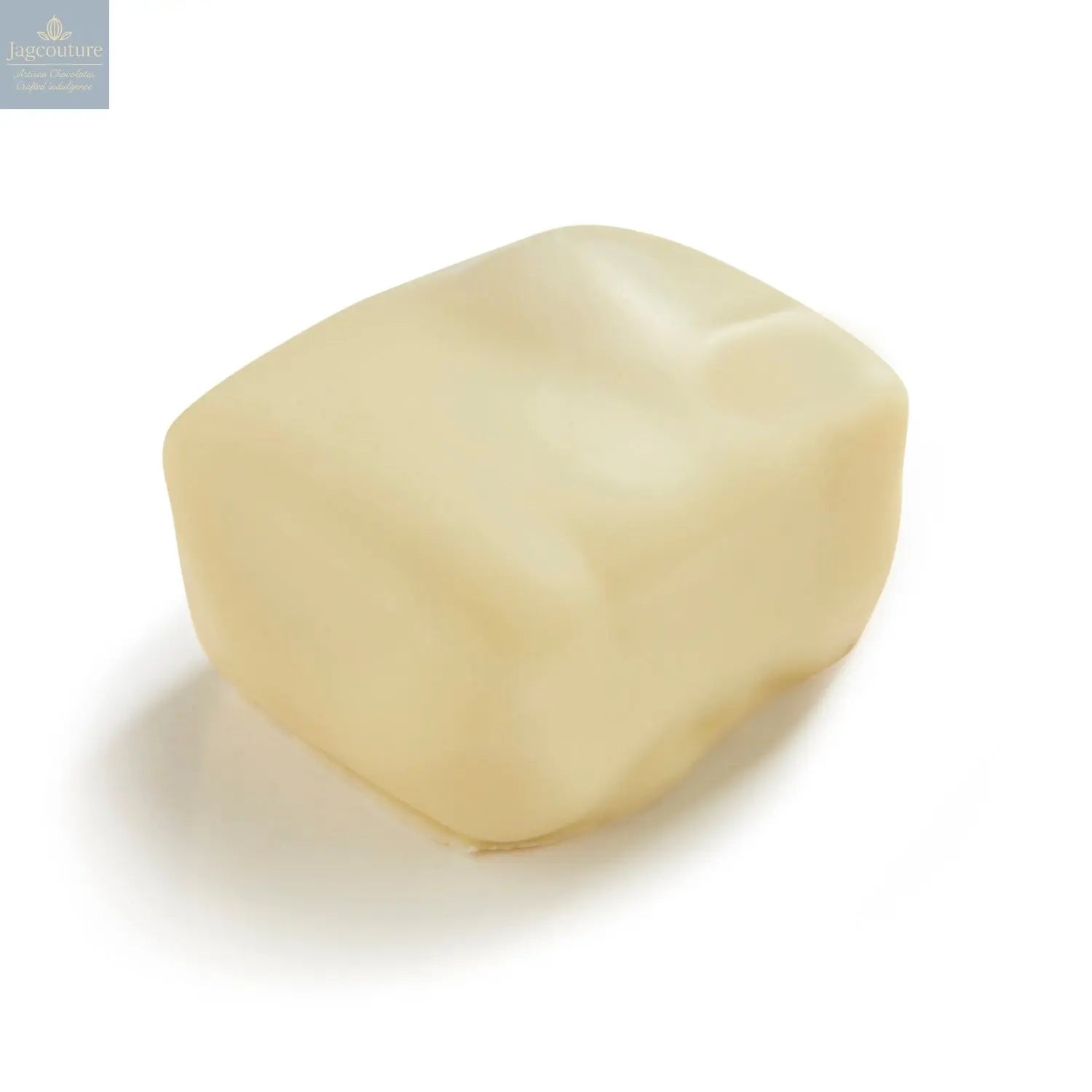 Manon du Chateau - coffee cream praline and hazelnut in white chocolate 18g - Jag Couture Chocolates